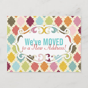 Tarjetas móviles / movidas de cuatro hojas colorid