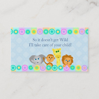 Tarjetas Nanny Business