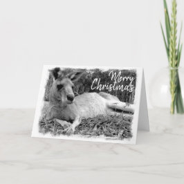 Tarjetas Navidades australianas - canguro