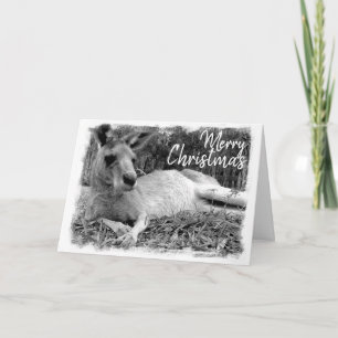 Tarjetas Navidades australianas - canguro