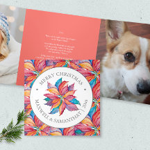 Tarjetas Navidades de fotografía Personalizado úni