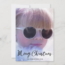 Tarjetas Navidades personalizadas con foto Persona