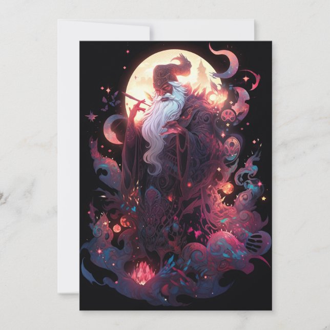 Tarjetas Navidades únicas - Tarjetas Santa Navidad (Anverso)