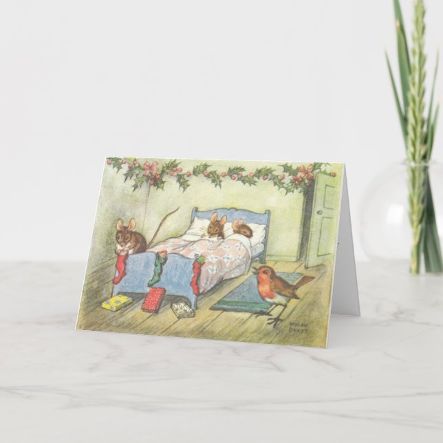 Tarjetas navideñas antiguas (Anverso)