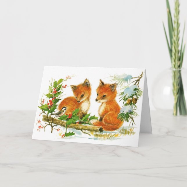 Tarjetas navideñas antiguas (Anverso)