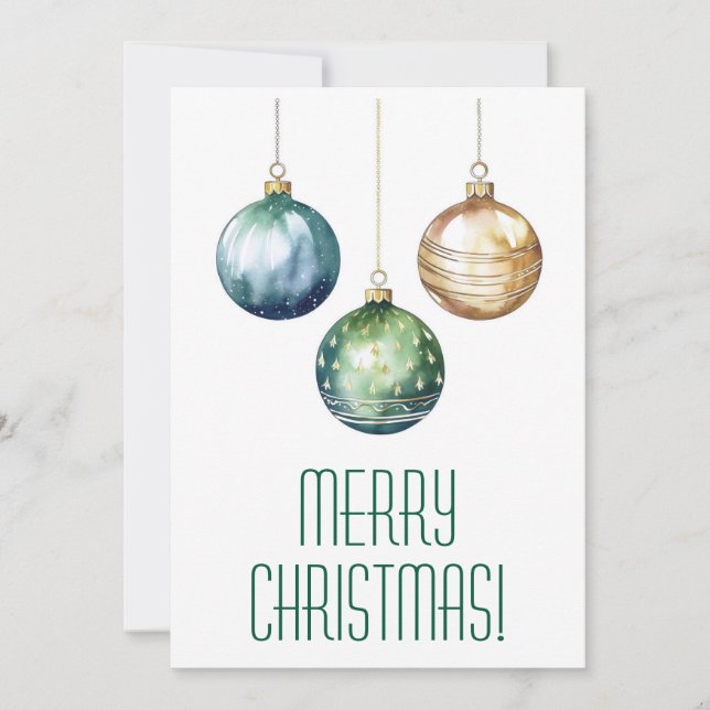 Tarjetas navideñas de Feliz (Anverso)