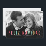 Tarjetas Navideñas de Foto | Feliz Navidad<br><div class="desc">Envíe los deseos así modernas y bonitas a los amigos esta Navidad con estas tarjetas ofrecen el texto personalizado y su foto preferida y la familia.</div>