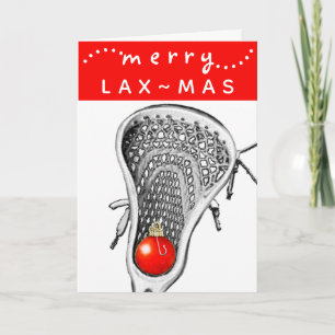 Tarjetas Navideñas del Equipo de Lacrosse