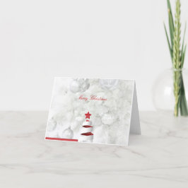 Tarjetas navideñas dobladas