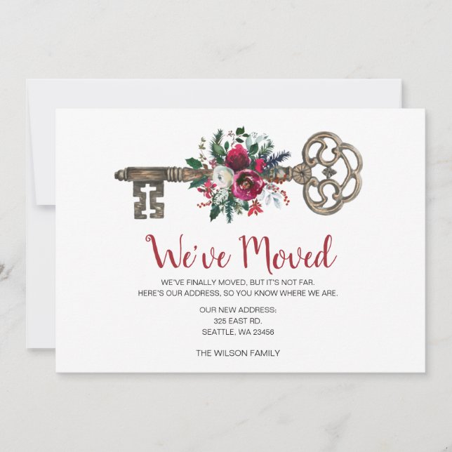 Tarjetas navideñas movidas por la llave mágica de  (Anverso)