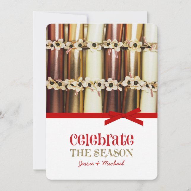 Tarjetas navideñas para navidades (Anverso)