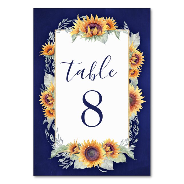 Tarjetas numero de tabla de bodas de cosecha de gi (Anverso)