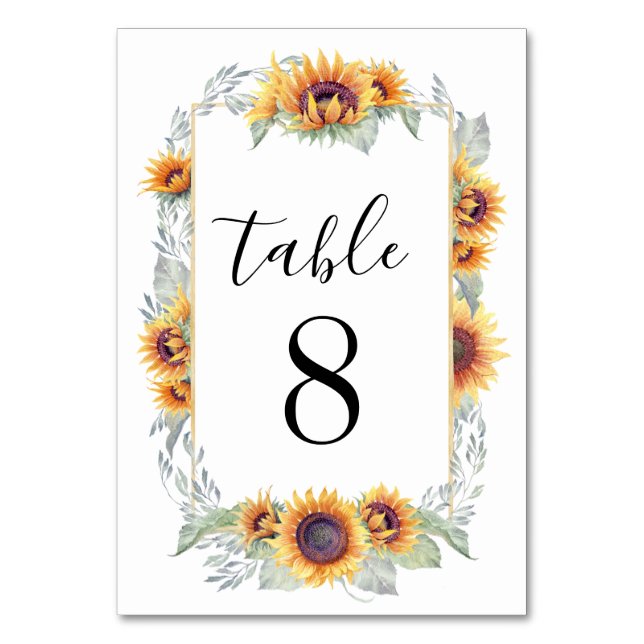 Tarjetas numero de tabla de bodas de cosecha de gi (Anverso)