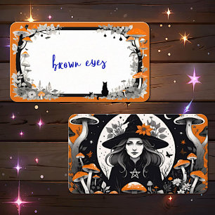 Tarjetas Oracle de Brujas en blanco