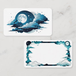 Tarjetas Oracle Moon en blanco