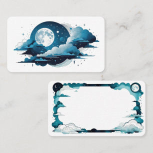 Tarjetas Oracle Moon en blanco