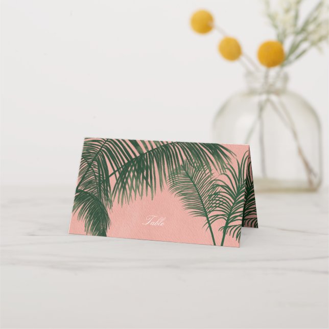Tarjetas Palm Springs Place (Anverso)