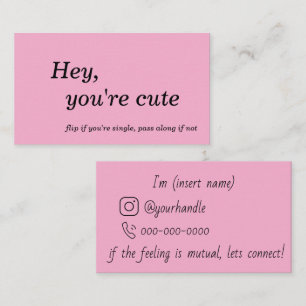 Tarjetas para Coquetear y Conectar