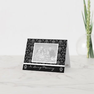Tarjetas para Mascotas "En Memoria Amorosa"