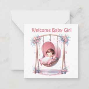 Tarjetas para niñas bebés