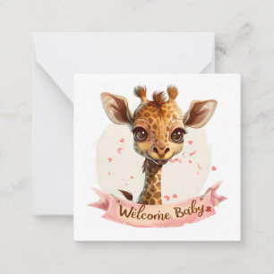 Tarjetas para niñas bebés
