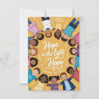 tarjetas para niños con cáncer