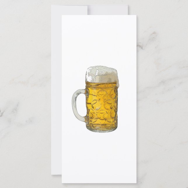 Tarjetas para rack Beer Mug (Anverso)