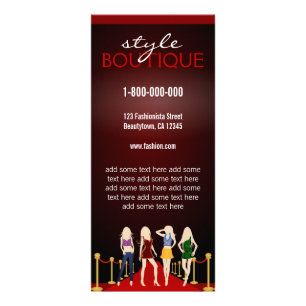 Tarjetas para rack con estilo profesional