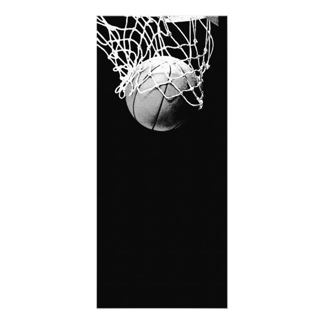 Tarjetas para rack de baloncesto B&W (Frente)
