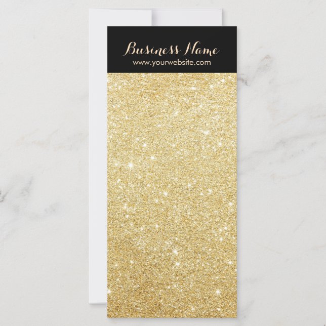 Tarjetas para rack de fondo de Purpurina negro y d (Anverso)