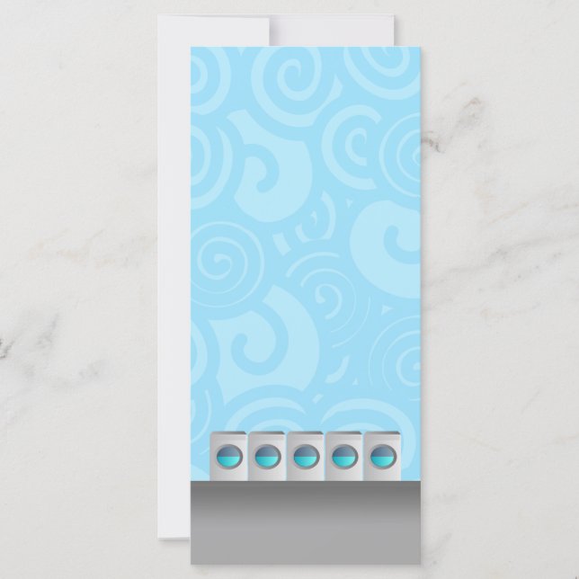 Tarjetas para rack de la lavandería (Anverso)