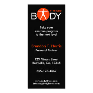 Tarjetas para rack del instructor de fitness del e