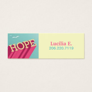 Tarjetas patrocinadoras de Hope Soars