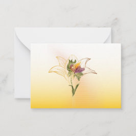 Tarjetas pequeñas planas