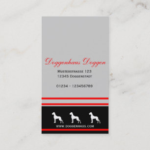 tarjetas personalizables de Gran Danés