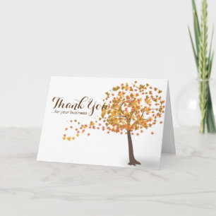 Tarjetas Personalizadas de Acción de Gracias - Tar