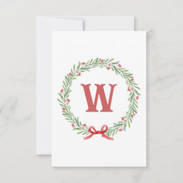 Tarjetas personalizadas de agradecimiento de Navid