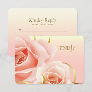 Tarjetas personalizadas de respuesta RSVP con dise