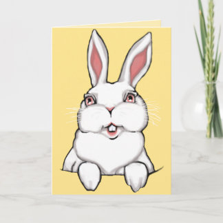 Tarjetas Personalizadas del Conejo de Pascua Tarje