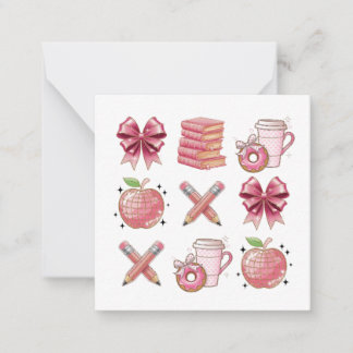 Tarjetas Personalizadas Lindas y Elegantes Rosa pa