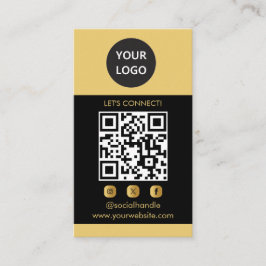 Tarjetas Personalizadas Modernas, QR de Redes Soci