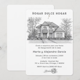 Tarjetas Personalizadas Para Inauguración De Casa