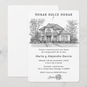 Tarjetas Personalizadas Para Inauguración De Casa