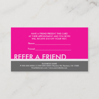 Tarjetas personalizadas sencillas gris rosa para r