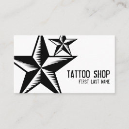 Tarjetas personalizado con la estrella de la tiend