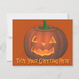 Tarjetas Personalizado de Halloween invitadas a Ja