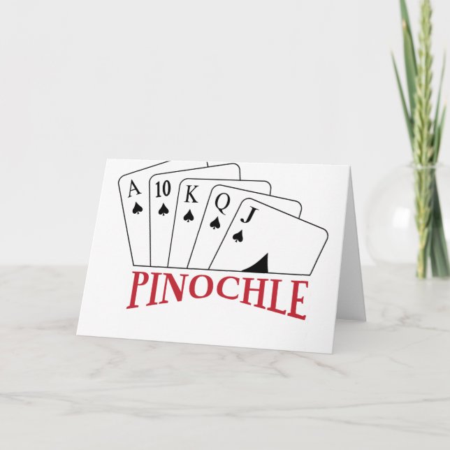 Tarjetas Pinochle (Anverso)