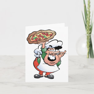 Tarjetas Pizza Baker Note