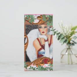 Tarjetas planas 10 (Bronze Ivy Chica) RFPMDesigns