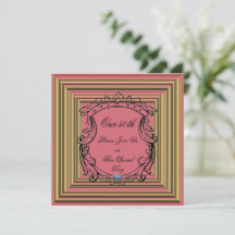 Tarjetas planas 11P.Pink(GoldenFrames)RFPMDesigns 